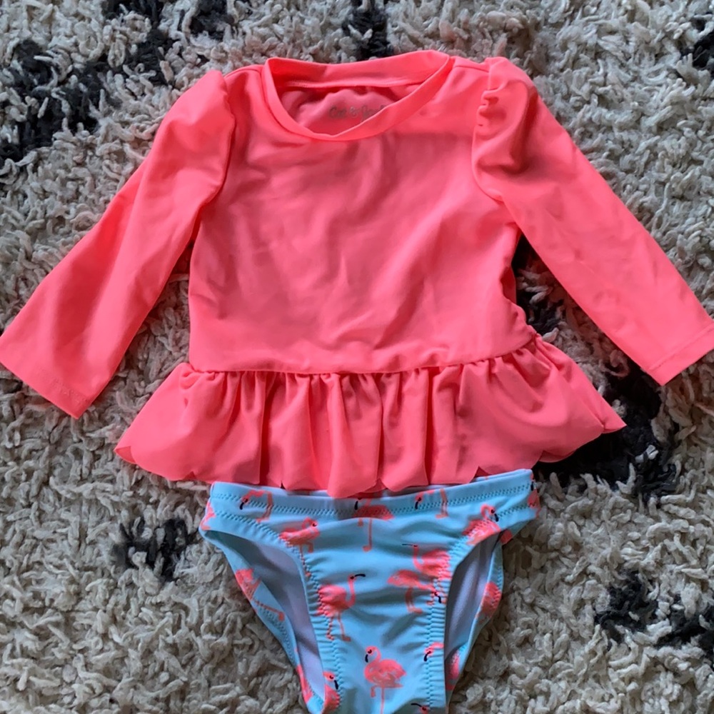 Cat & Jack rash guard two-piece